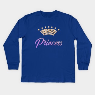princess Kids Long Sleeve T-Shirt